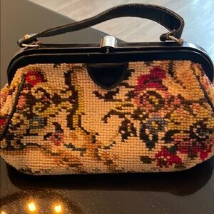 Floral Tapestry Handbag